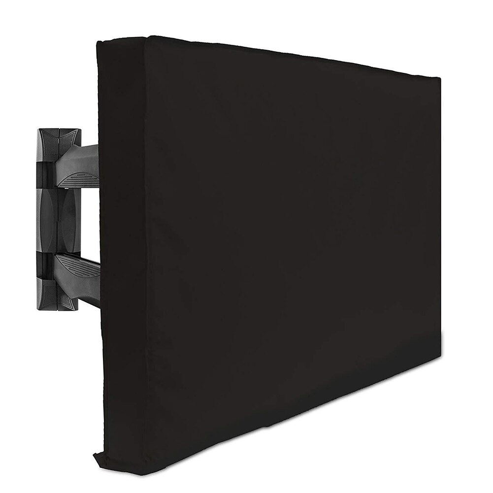 Outdoor TV Cover With Bottom Cover Weatherproof Dust-proof Material Protect LCD LED Plasma Television Outdoor TV Cover