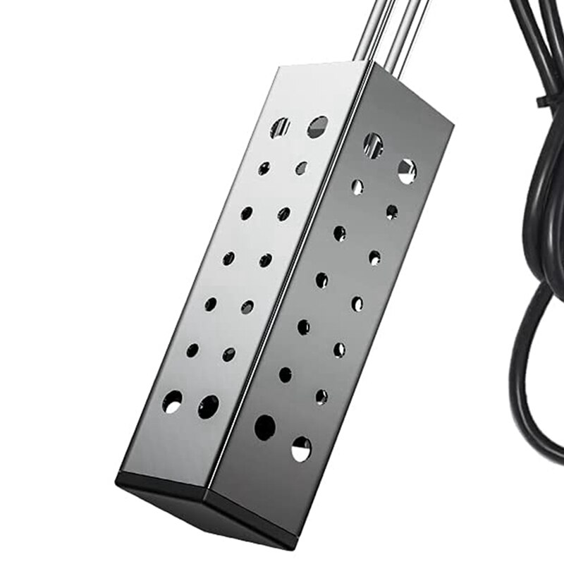 Immersion Water Heater 2500W Electric Bucket Heater with Timer Auto Shut Off Tub Heater for Home Winter EU Plug