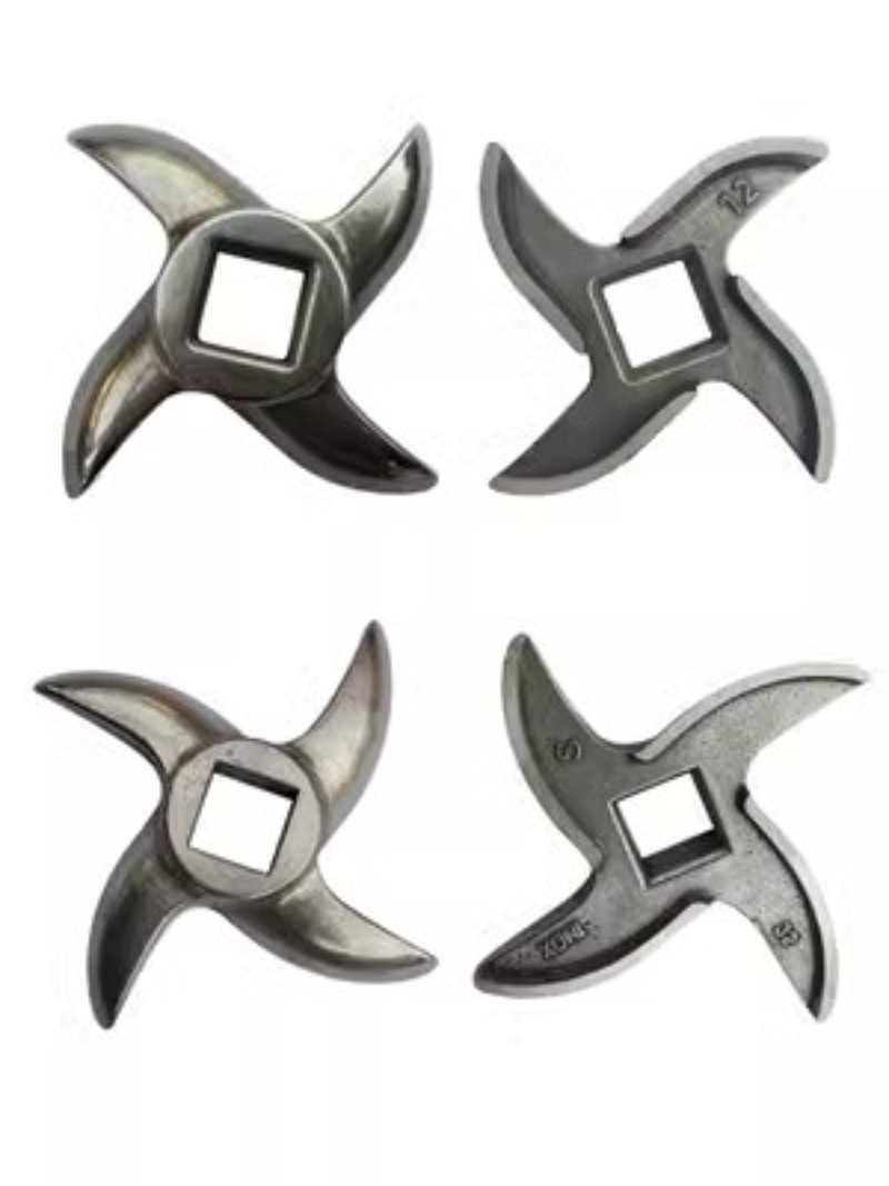 Hachoir à viande avec lame de rechange en acier inoxydable, 1 pièce, 8 #10 #12 #22 #32 #