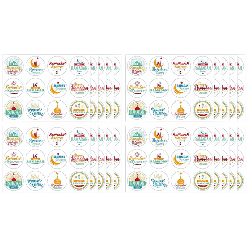 20 Sheets of Decorative Label Stickers Packaging Stickers for