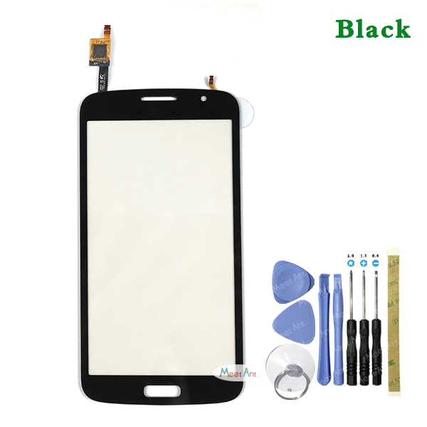 5.25" For Samsung Galaxy Grand 2 G7105 G7102 G7106 G7108 DUOS Touch Screen Digitizer Sensor Outer Front Glass Lens Panel: black With Tool