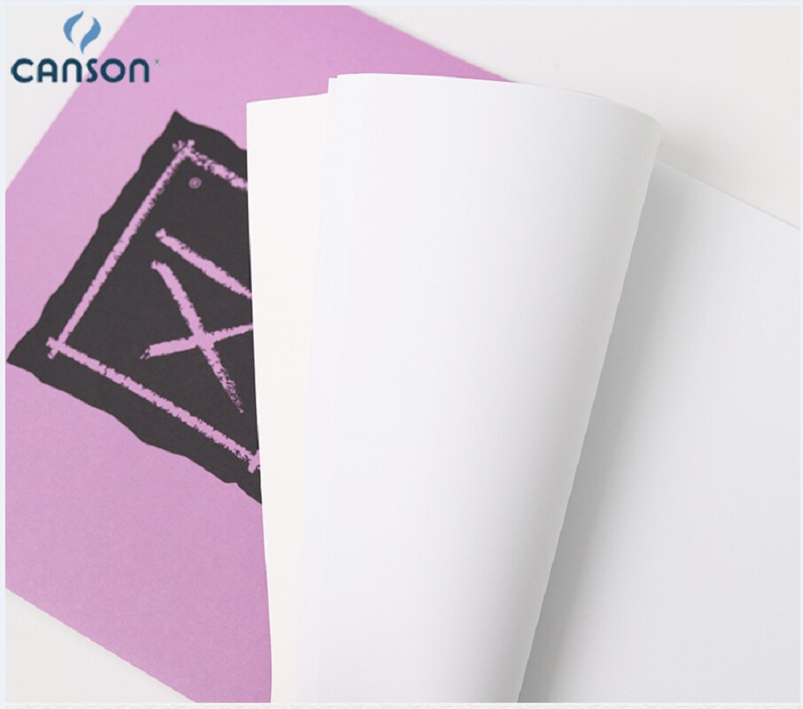 CANSON – carnet de croquis à encre, 70g, 50 feuilles, papier blanc brillant translucide, spécial, carnet de croquis A3 A4, série XL