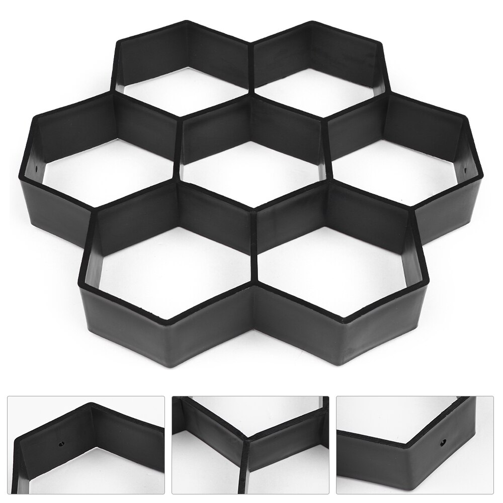 Path Maker Mold Reusable Concrete Cement Stone Paver Walk Mould DIY Reusable Concrete Brick Mold