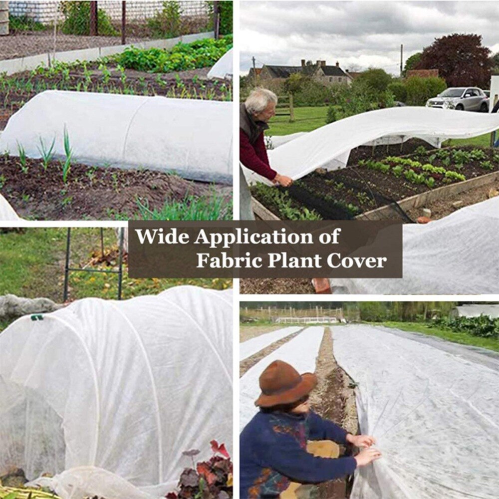Winter Plant Anti-freeze Protect Blanket Protective Film Covers Frost Cloth Blanket Protecting Fruit Tree Potted Garden Supplies