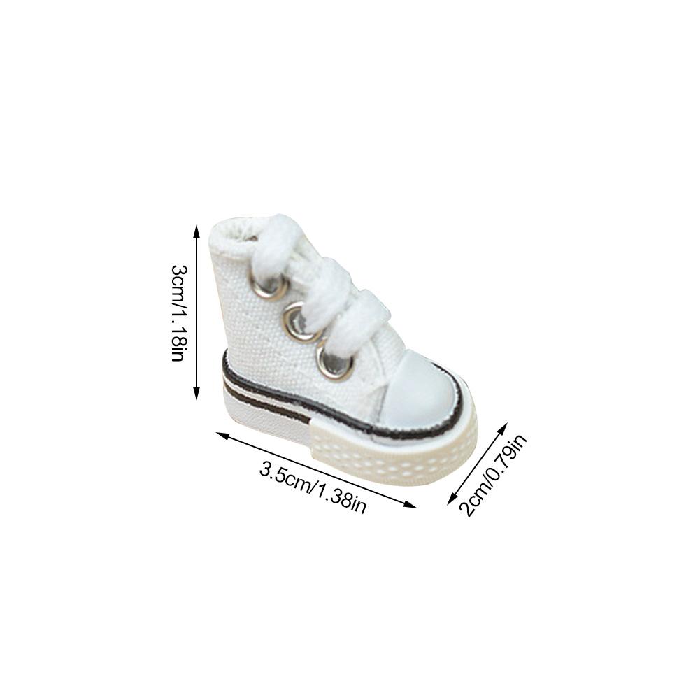 1 stk mini finger sko søde skate board sko dukke sko fingerboard sko til finger breakdance gribebræt 3.5cm #580
