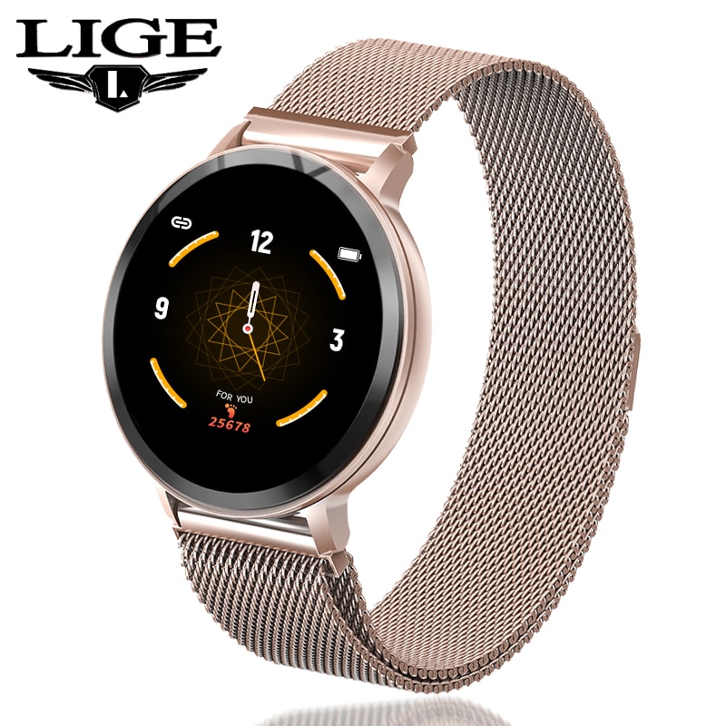 Smart Watch Women Waterproof Fitness Tracker Heart rate Blood Pressure Monitor Pedometer Sport Bracelet Smart wristband Fit bit