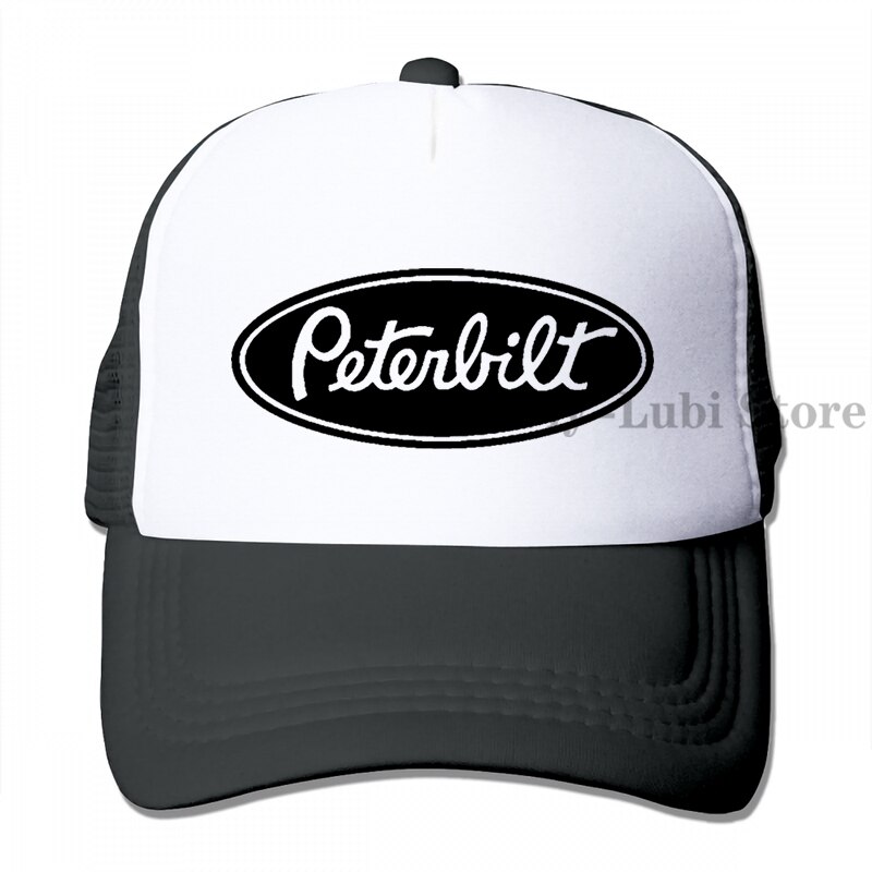 Peterbilt Aftermarket Baseball cap men women Trucker Hats adjustable cap: 3-Black