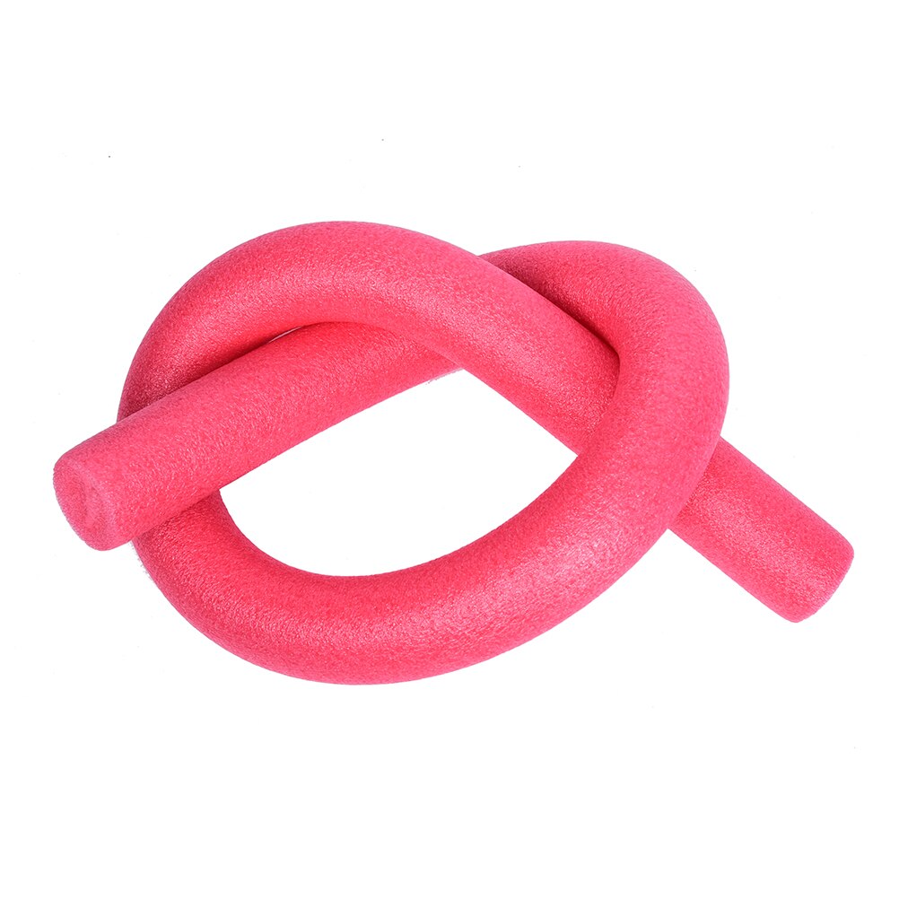 65x1500mm ayuda de natación espuma Noodles natación piscina fideo flotador de agua palo flotante espuma palos: Rojo