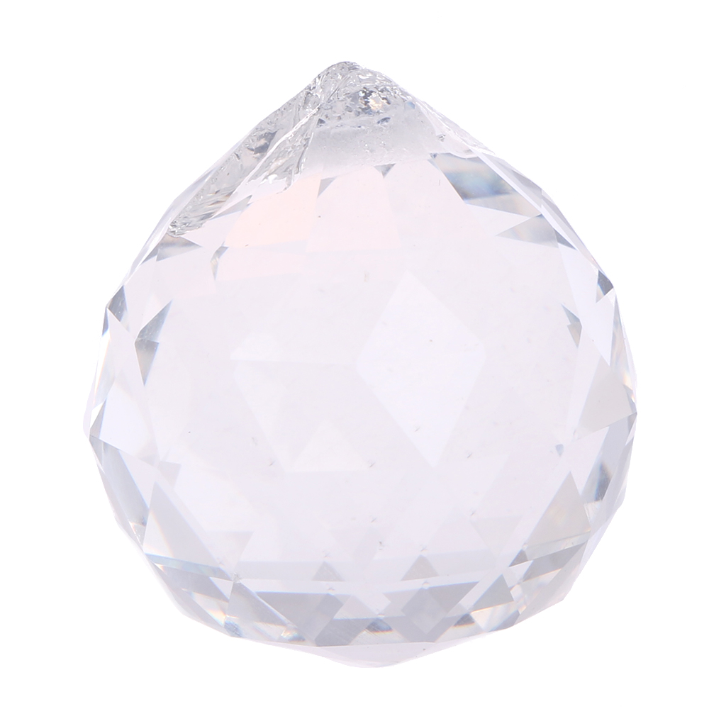 Kristallen Bol Verlichting Accessoires Feng Shui Decor Heldere Lamp Prisma Bal Regenboog Zon Vanger Bruiloft Decoratie 20/30/40/50/60Mm