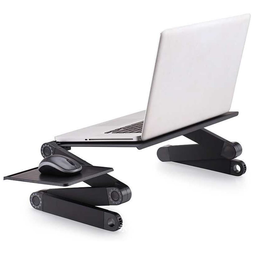 Aluminum Alloy Adjustable Laptop Table Portable Folding Computer Desk Notebook Desktop Stand Computer Table