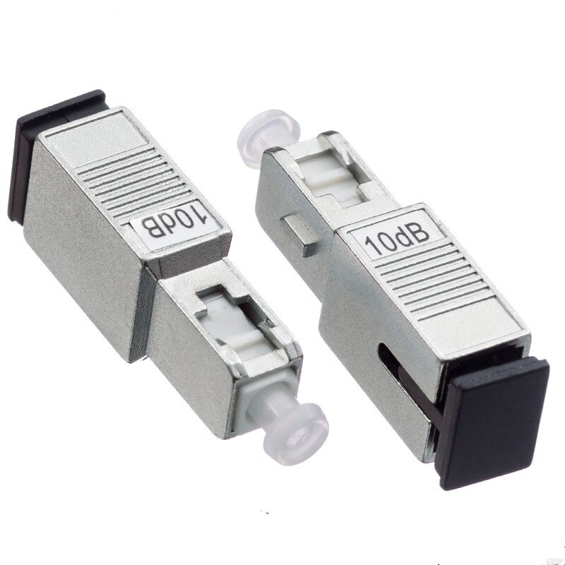 5pcs/bag SC/UPC Male to Female Singlemode Fiber Optical Attenuator 2dB 3dB 5dB 7dB 10dB 15dB Fixed Optical Attenuation