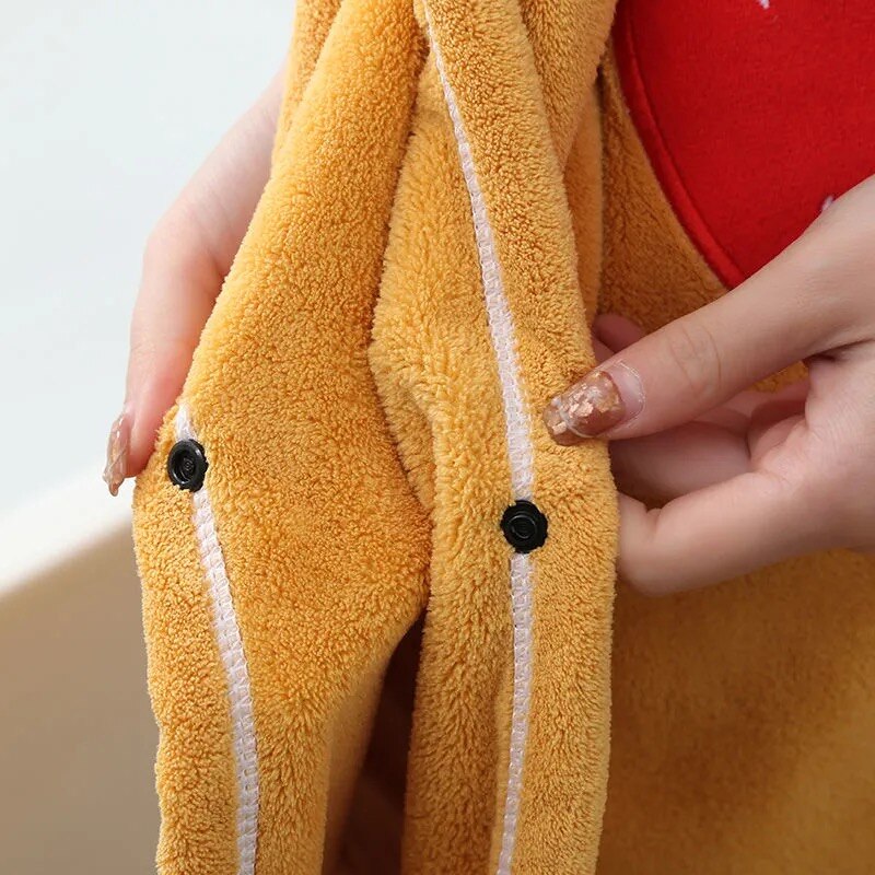 Wearable Bathrobe Beach Towel Fast Absorbing Water Outdoor Sports Soft Tactility Hooded Bath Towels Dress Poncho Swimming Cloak