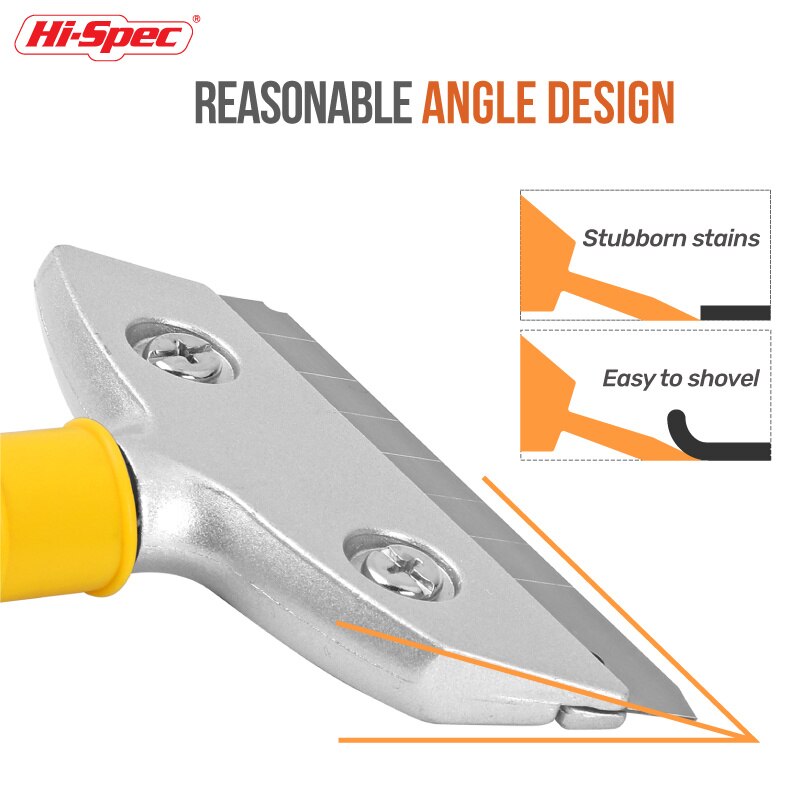 Multifunction Glass Ceramic Hob Scraper Cleaner Remover Spatula Flooring Scraper Remover with Blade Household Cleaning Tools