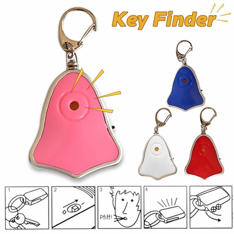 Mini Anti-Verloren Fluitje Key Finder Knipperende Piepen Remote Kids Sleutel Tas Portemonnee Locators Kind Alarm Herinnering