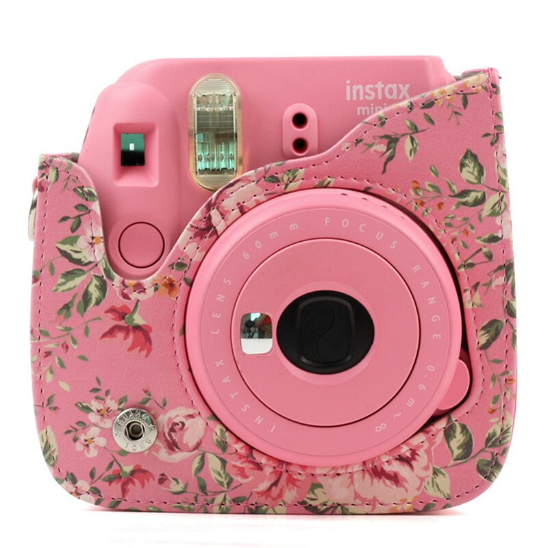 Voor Fujifilm Instax Mini 8 9 Camera Protector Canvas Pouch Instant Film Camera Accessoires, Schouderriem Camera Tas