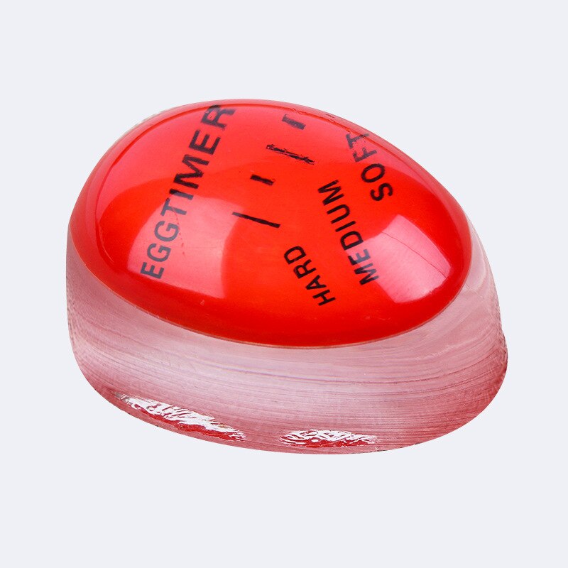 2pcs Red Blue Timer Reminder Color Changing Egg Timer Resin Material Boiled Eggs Kitchen Helper Egg Timer Red Timer Tools