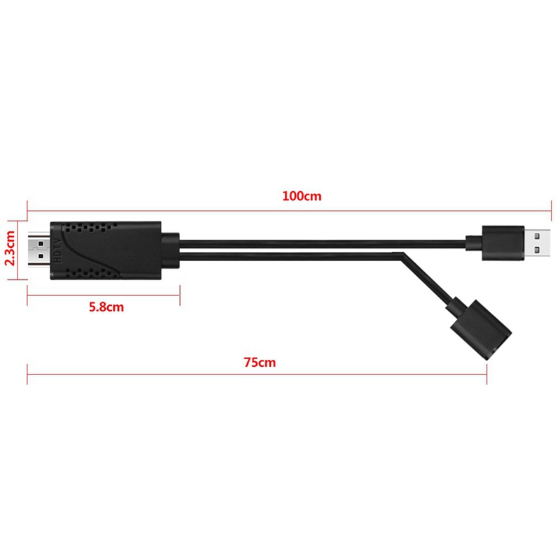 2 em 1 usb fêmea para hdmi-compatível macho hdtv adaptador cabo 1080p digital av hd tv projetor exibe conversor acessórios