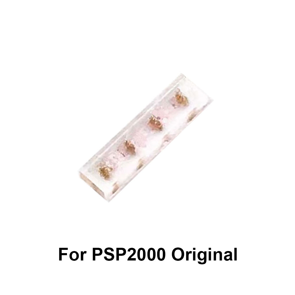 JCD-almohadilla de goma conductora de contacto para PSP 1000 2000, Joystick analógico 3D Original, pieza de reparación de juegos, 1 piezas: Marrón
