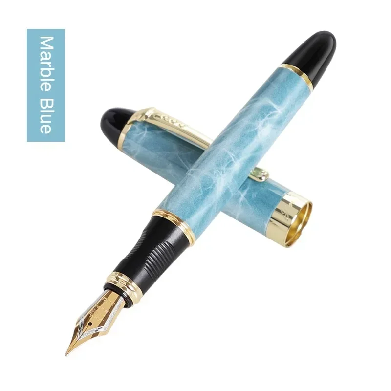 JINHAO Multi Color Stainless Steel Fountain Pen 0.... - Vicedeal
