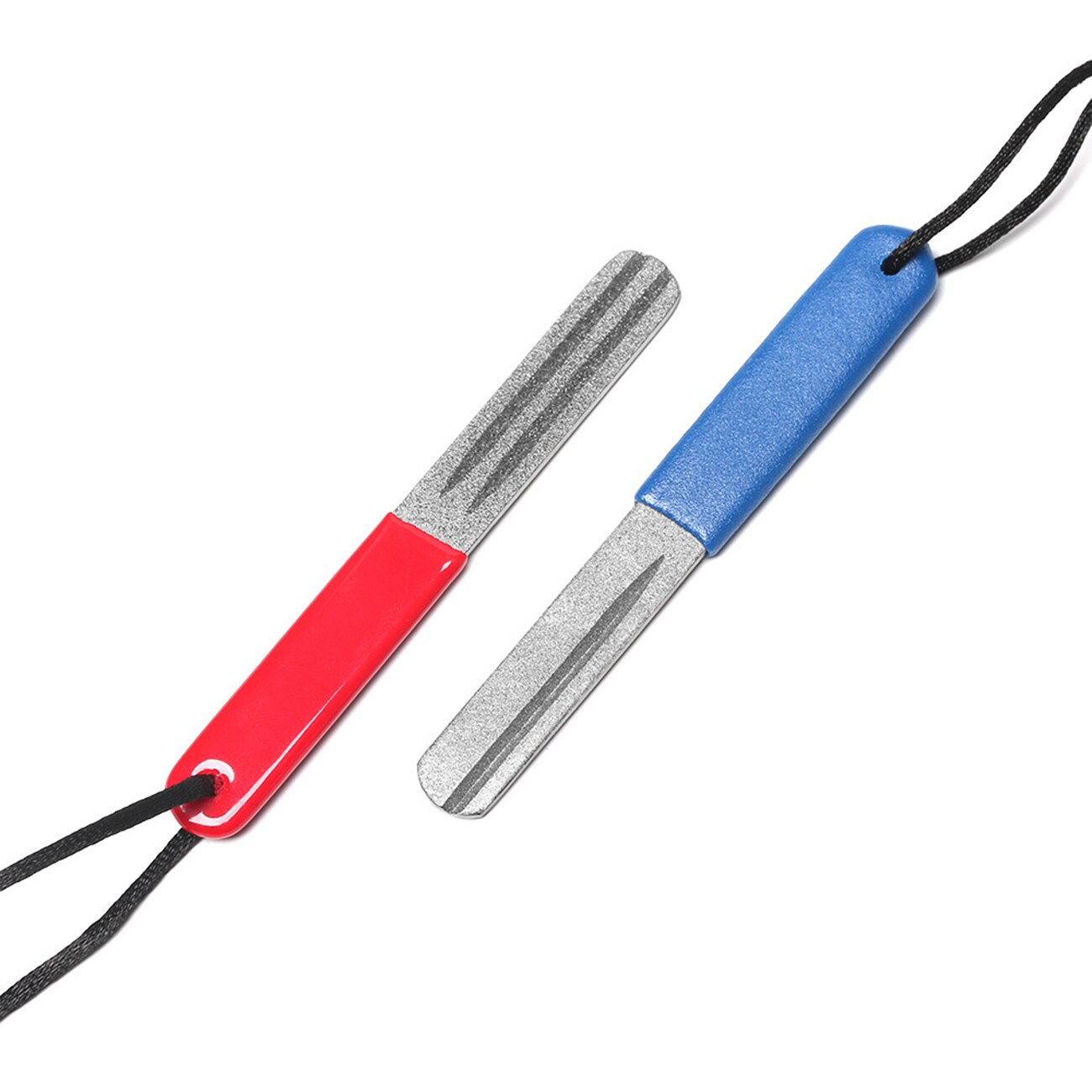 Draagbare Outdoor Dubbele Groef Vissen Haak Slijpen Hone Vissen Slijpen Hook Sharpener Tool Vis Accessoires