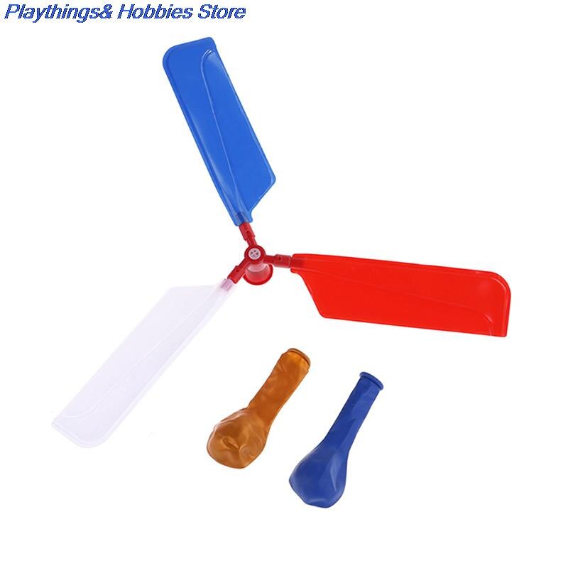 Lot de 10 ballons, hélicoptère volant avec sifflet, jeu d&#39;extérieur pour enfants, jouet et amusant, hélice pour enfants