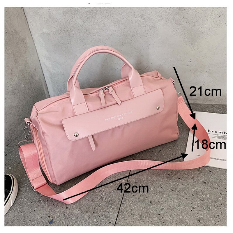 Ansloth Reizen Handtas Vrouwen Oxford Bagage Tas Dames Fitness Tas Grote Capaciteit Sport Schoudertas Vrouwelijke Reizen Duffle HPS797