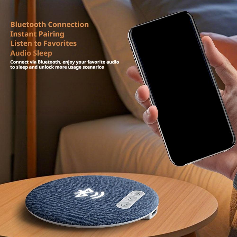 draadloze kussenspeaker Bluetooth slaapluidsprekers voor het slapen Ultra-dunne White Noise HiFi Stereo onderkussensoundmachine