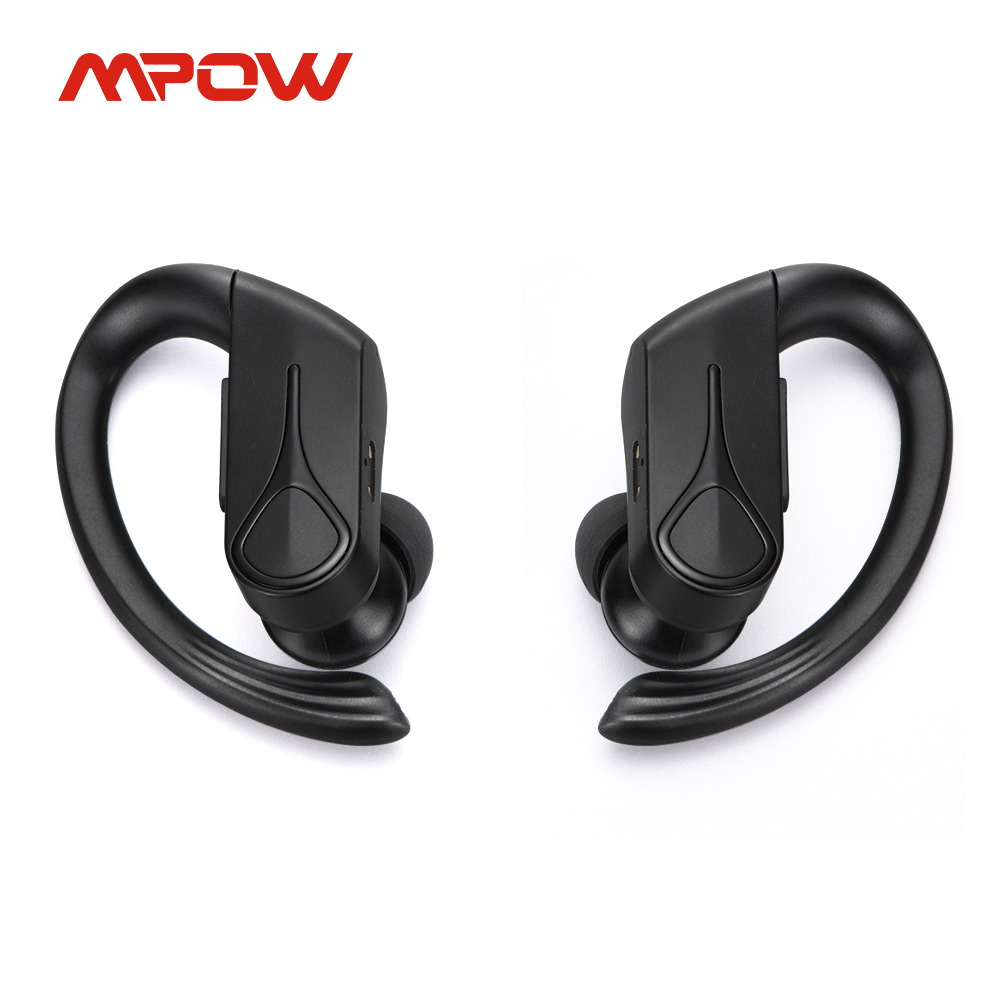 Mpow chama solo esporte fones de ouvido sem fio bluetooth controle toque universal ipx7 estéreo baixo com microfone redução ruído