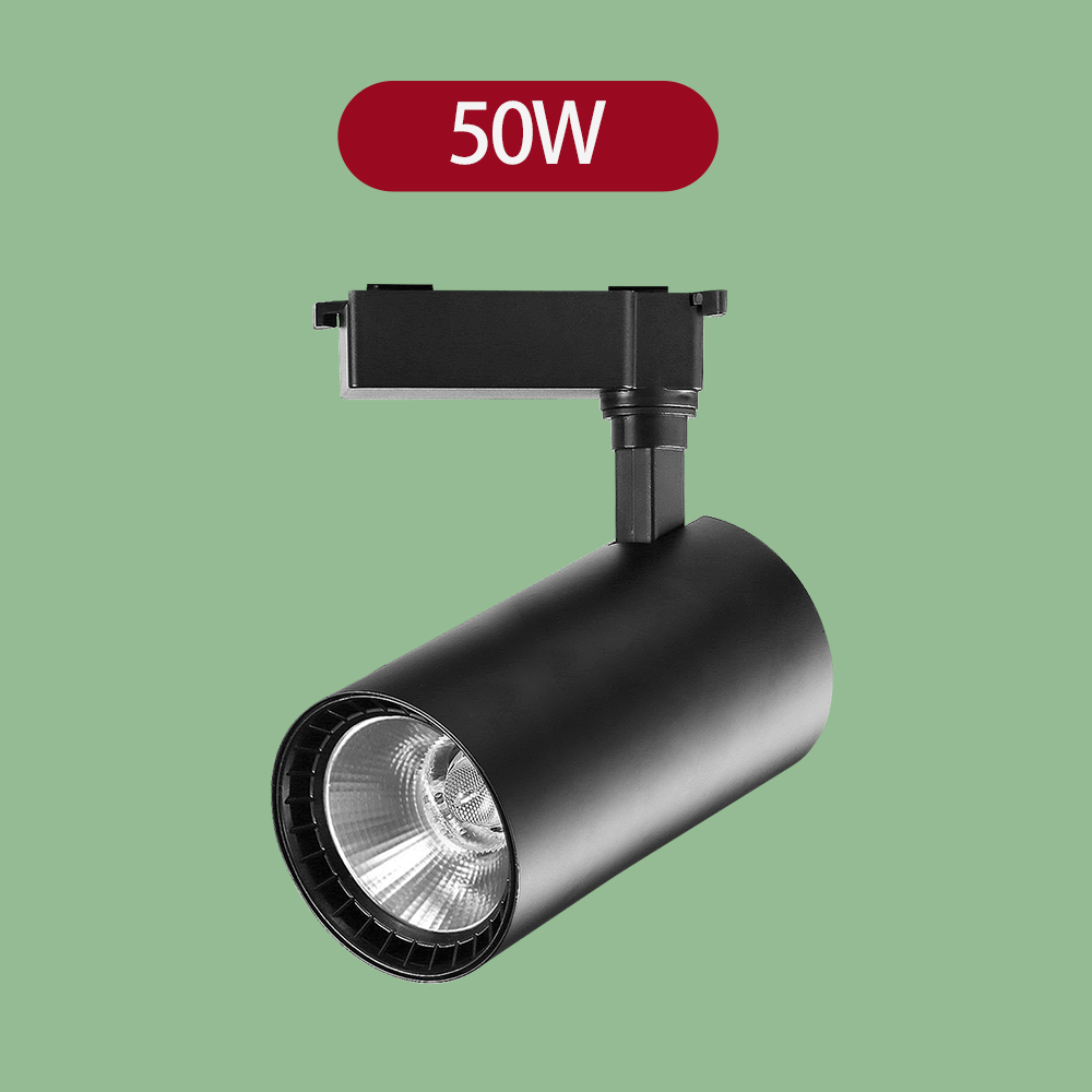 Szyna oświetleniowa 1M 0.5M, plastikowa, druga linia, szyny doprowadziło, złącza proste/w kształcie litery L robić szyn oświetleniowych, reflektorów szynowych, oświetlenia szynowego.: Zimny ​​biały