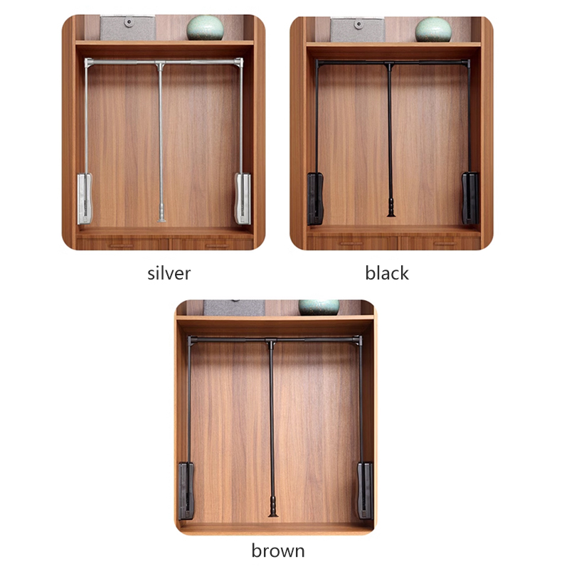 Lift Hangende Kledingrek Pull-down Garderobe Automatische Terugkeer Garderobe Garderobe Telescopische Kleerhanger Huishoudelijke Hardware