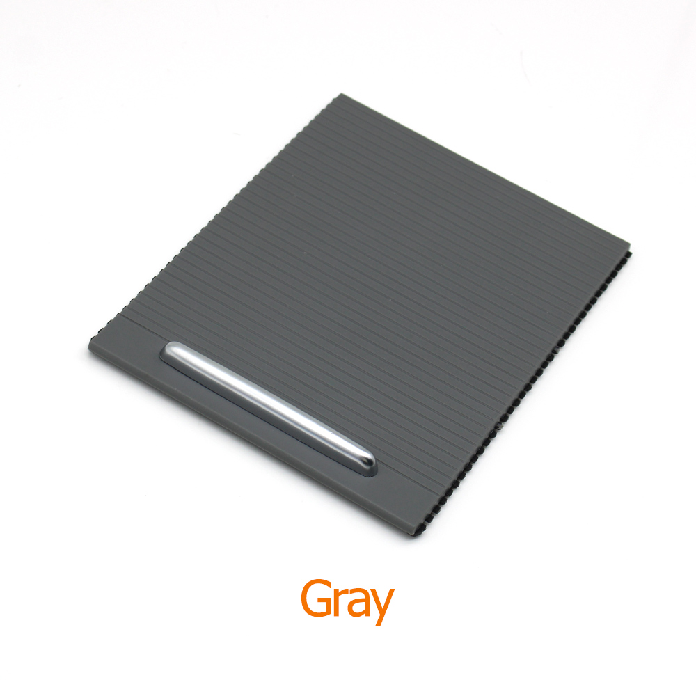 Interior Car Sliding Shutters Cup Holder Roller Blind Cover Replacement For Volkswagon VW Passat B6 B7 CC 3CD857503: GRAY