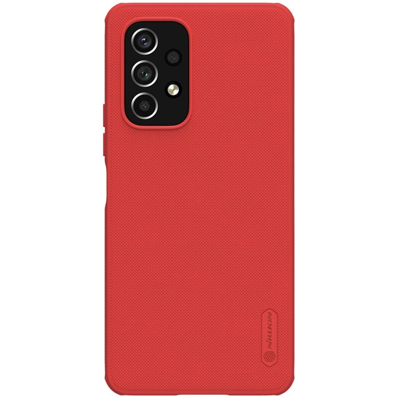 Voor Samsung Galaxy A53 5G Case Nillkin Ingericht Case Voor Samsung Galaxy A53 5G Super Frosted Shield Harde case: Rood