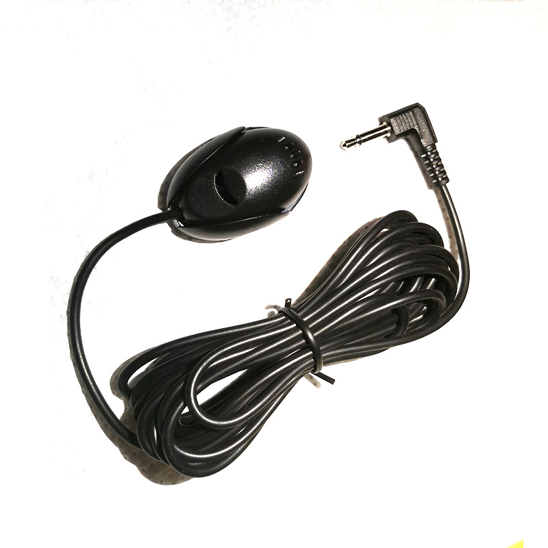 300cm Wired Car GPS Navigator Microphone 2.5mm/ 3.5mm Mono Microphone for Car Vehicle GPS Player