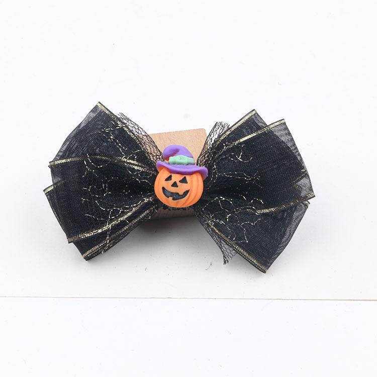 diy Halloween Haaraccessoires Donkere Strik Hoofddeksels Materiaal Grensoverschrijdend Meisje Haarspeld Haarband Cadeau Accessoires: Rood