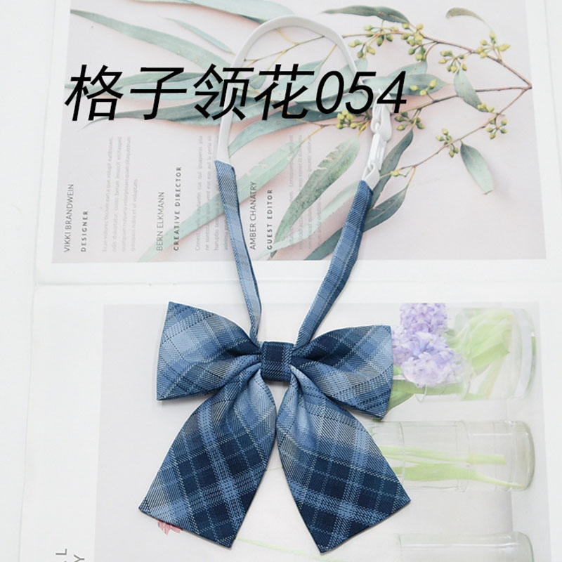 Women&#39;s Plaid Bow Tie Uniform School Uniform College Wind Casual Bow Tie Sailor Suit Bow Tie Adult Plaid Bow Tie Girl Bow Tie