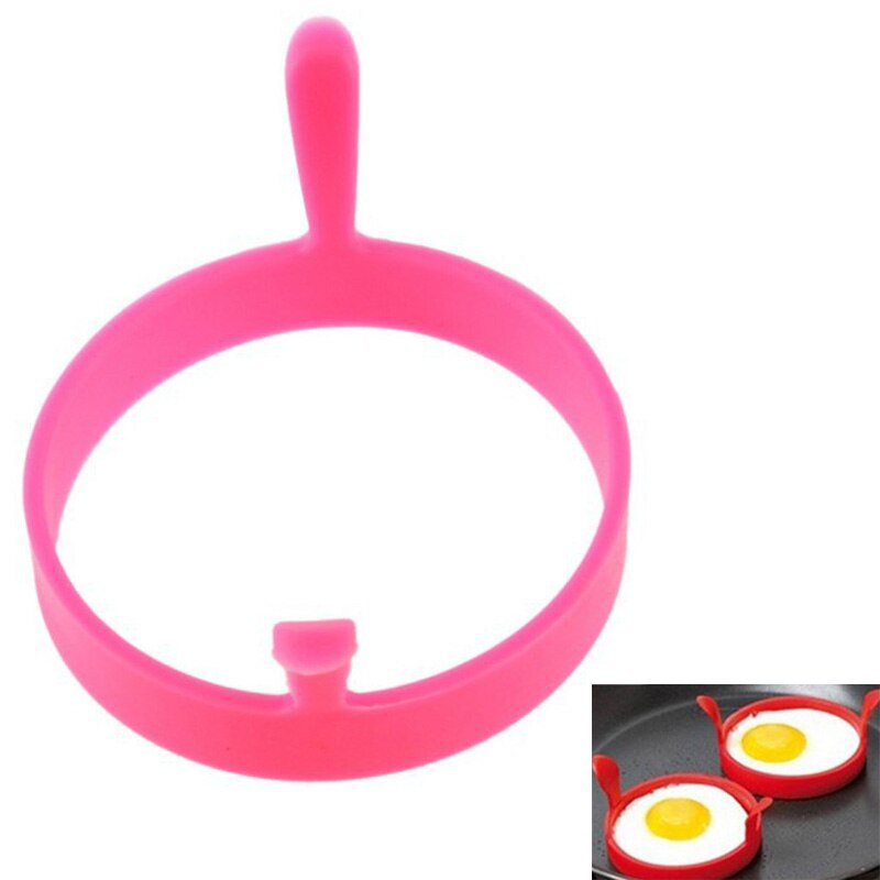 Interessante siliconen eierring antiaanbakpan gebakken eivorm diy ontbijtei gebakken pannenkoekvorm konijn keukengereedschap: Ring