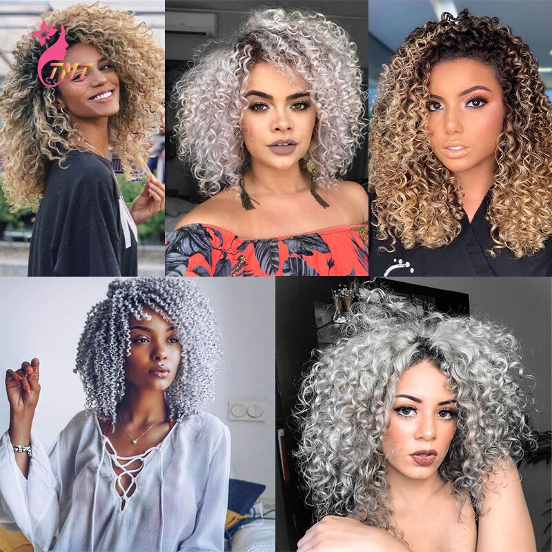 Marly Jerry Curl Jamaicaanse Bounce Gehaakte Vlechten Haar Ombre Synthetische Lente Twist Vlechten Haar Exrensions Voor Zwarte Vrouwen