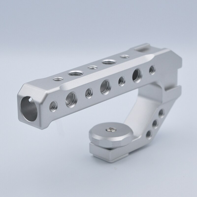 Kamera Griff Griff, Universal- DSLR Kamera Anlage Hand Griff Kamera oben Griff mit 3 Kalten Schuh 1/4 Zoll 3/8 zoll Gewinde Löcher