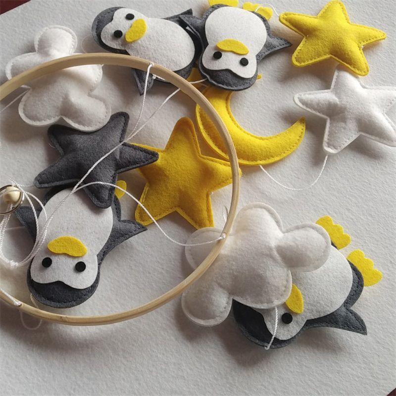 Baby Toddler Rattles Mobile Toys Crib Toy Bed Hanging for Baby Newborn Kids Crib Bed Bell Carousel Cots Handmade Room Decoration