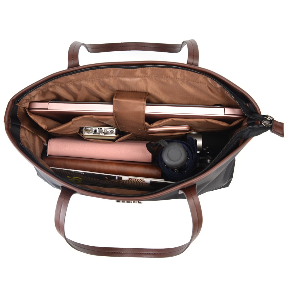 Laptop Tote Bag Vrouwen Tote Bag Schoudertas Fits 14 Inch Laptop Voor Werk Zakenreis Reizen Handtas