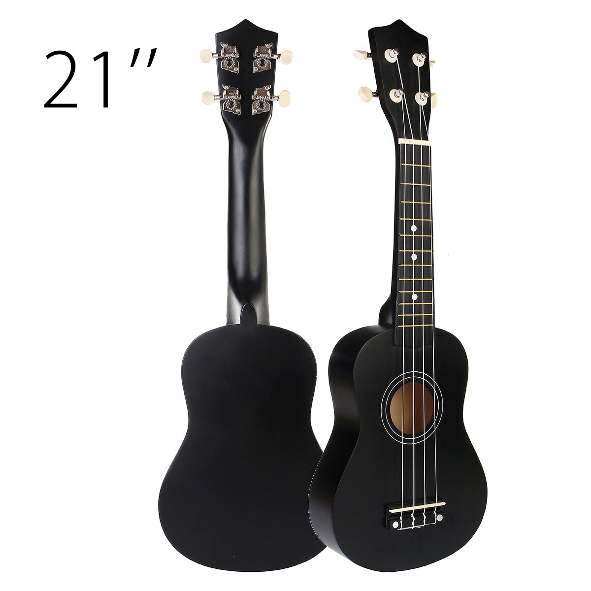 21 Inch Soprano Ukelele Gitaar 12 Frets 4 Strings Hawaiian Gitaar Muziekinstrumenten Mini Basswood Ukulele Voor Muziek Beginner