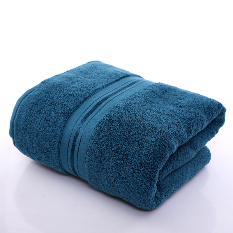 Extra stor premium badhandduk för badrum, snabbtorkande handduk, plyschhandduk, mjuk handduk , 31 x 63 tum: Blå