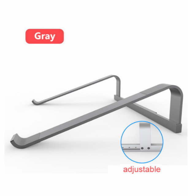Belka Aluminum Folding Laptop Stand 11-17 Inch for MacBook Pro Air - Adjustable & Non-Slip Cooling Bracket