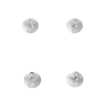 PPYY - 100Pcs Silver Tone Corkboard Photo Push Pins Thumb Tacks