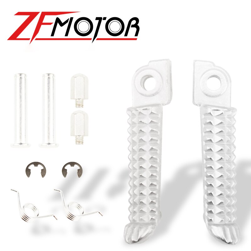 Motorfiets Aluminium Front Voetsteunen Voetsteun Voor Yamaha Yzf R1 R3 R6 R15 R25 MT03 MT07 MT09 MT25 XJ6 XJR1300 FJR1300