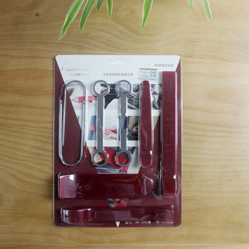 Narzędzia robić demontażu naprawy samochodów Modyfikacja demontażu audio Klipsy robić paneli drzwi wewnętrznych Nawigacja Podważ Deska Zestaw narzędzi Zestaw narzędzi: Srebrny