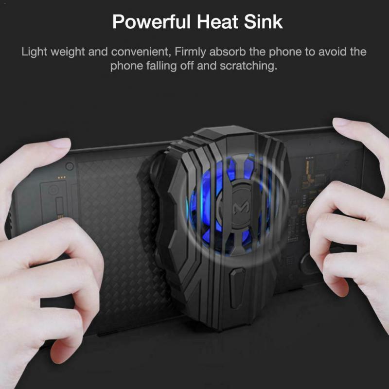 FL01-soporte de ventilador de refrigeración para móvil, controlador de radiador móvil para iPhone 11 PRO, Xs, Samsung