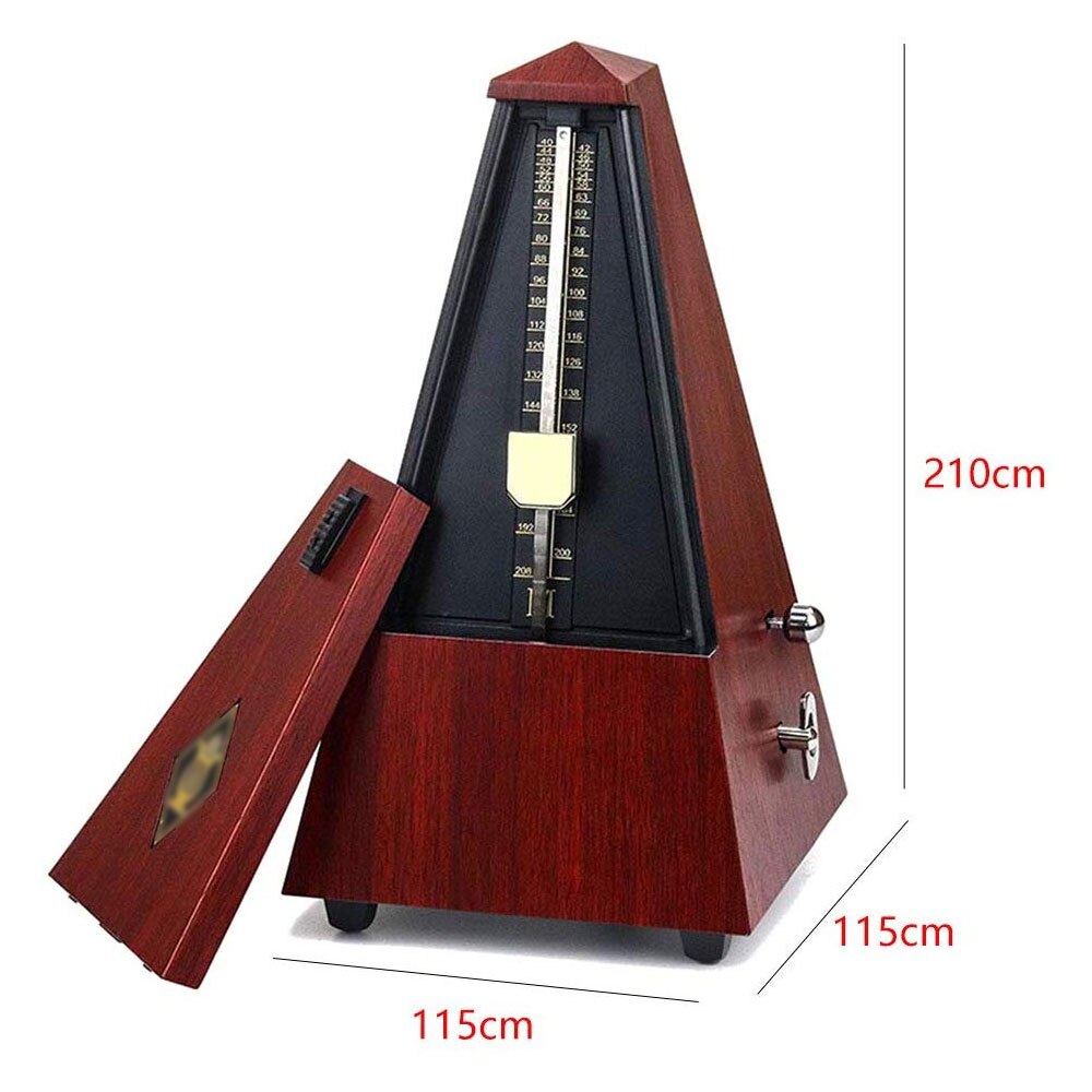 Metrónomo para guitarra, tipo torre, timbre, ritmo mecánico, péndulo, metrónomo para guitarra, bajo, Piano, violín, accesorios