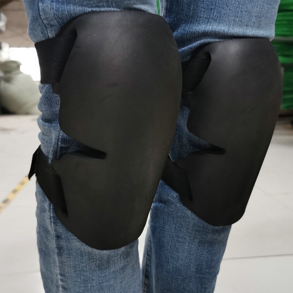 1 Pair Construction Safety Adjustable Labor Protection Ergonomic Comfortable Large Surface High Density Knee Pad Reduce Fatigue