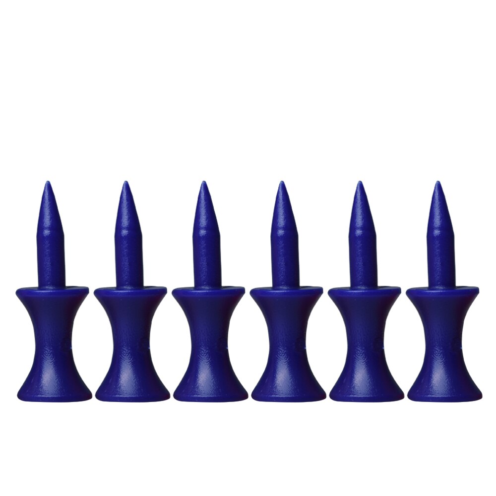 50Pcs/Pack Golf Tees Step Down Golf Plastic Tees Golf Tee Best for all Over Sized Drivers, Irons &amp; Hybrids. Longer Drives: 37mm Blue Colors